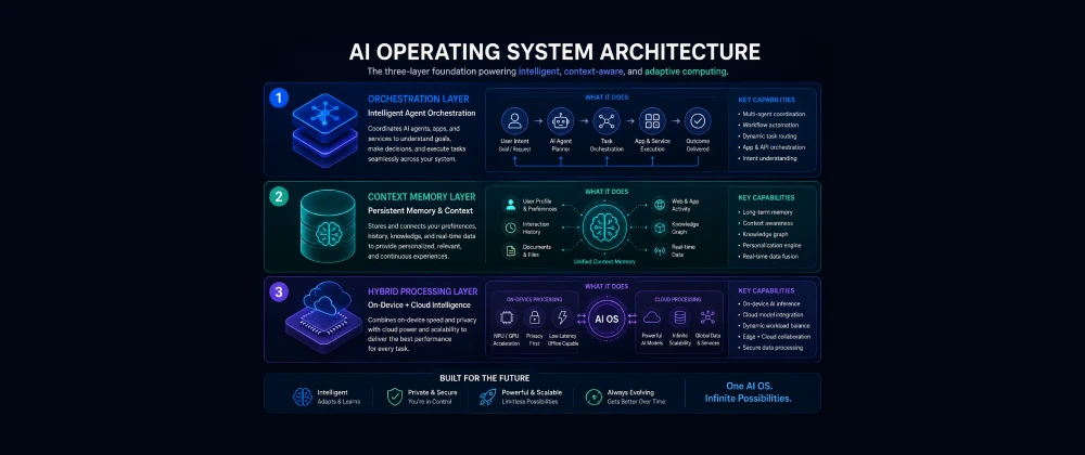 AI operating system architecture
